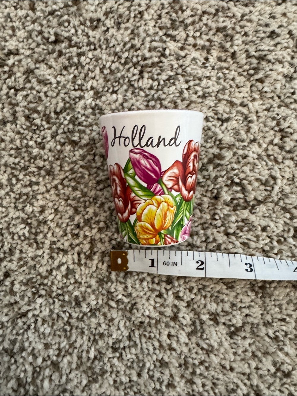 Holland Tulips Shot Glass - Picture 5 of 6